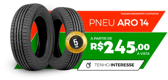 Comprar Pneu Aro 14 na EPTG / Vicente Pires
